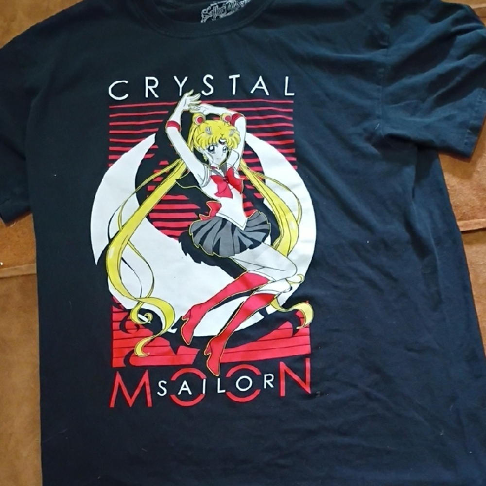 Sailor Moon Crystal Graphic Kids Tee - Black